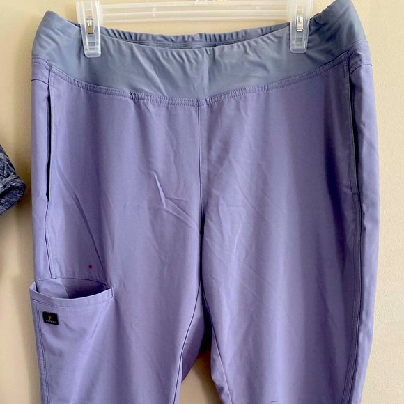 Large very stretchy scrubletics pants, scrub pants - Picture 1 of 4